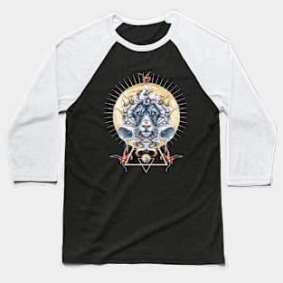 Lion Head Baseball T-Shirt